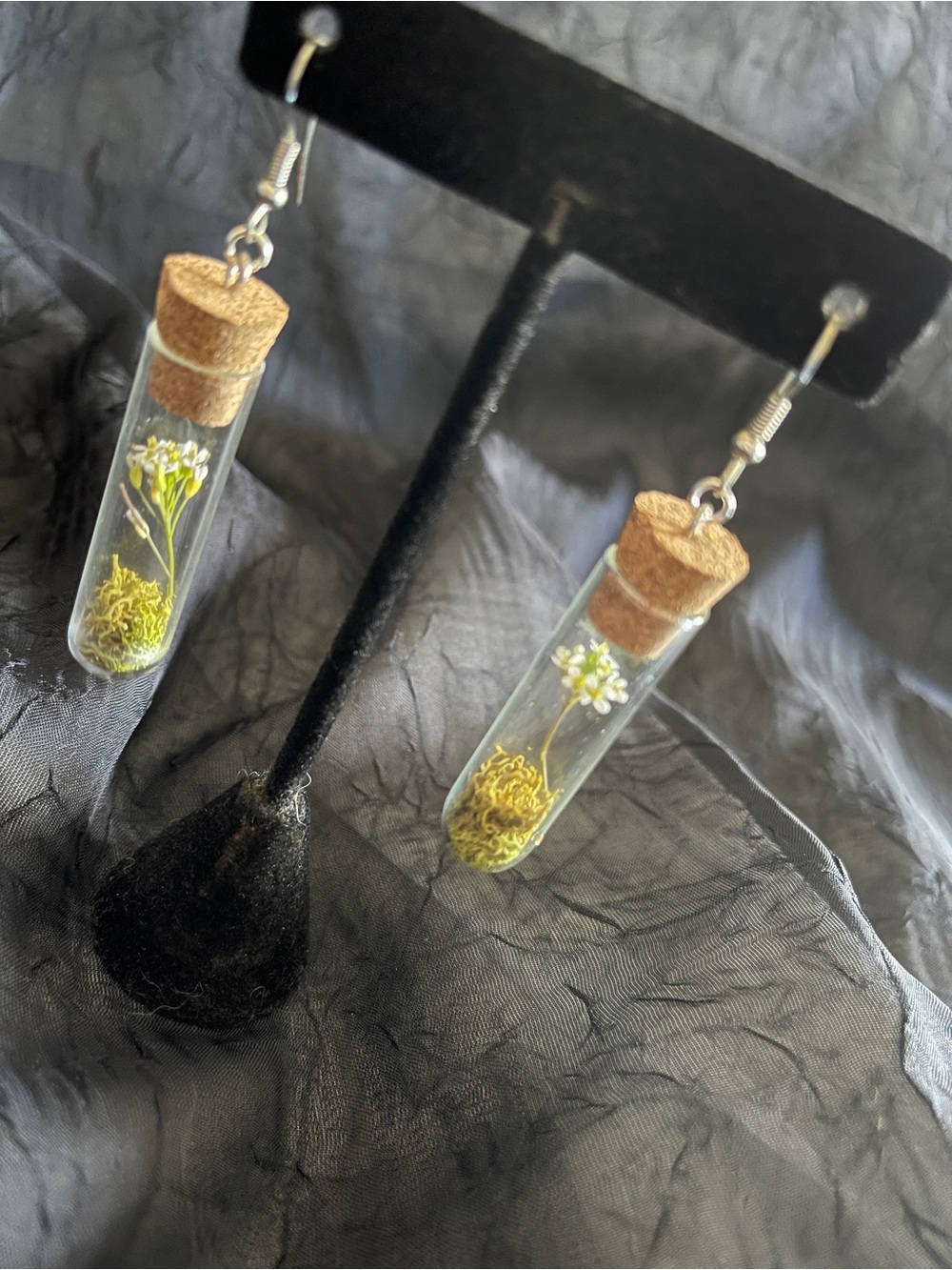 Terrarium earrings